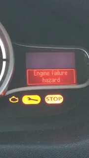 Engine failure hazard