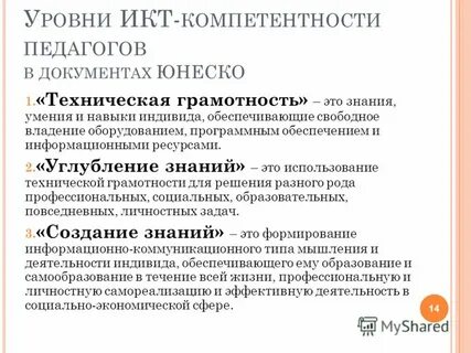 Юнеско педагогическая технология