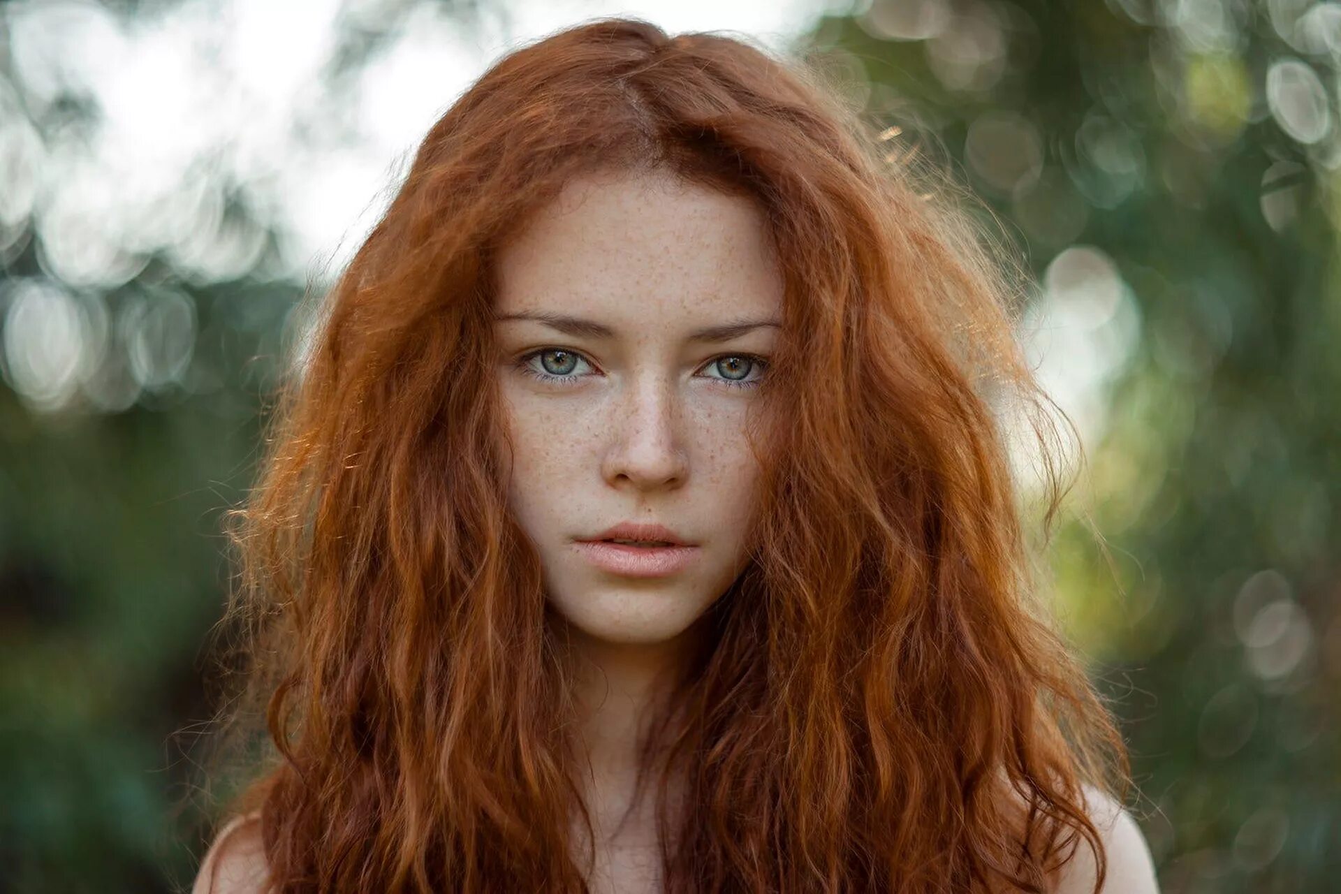 Freckles girl