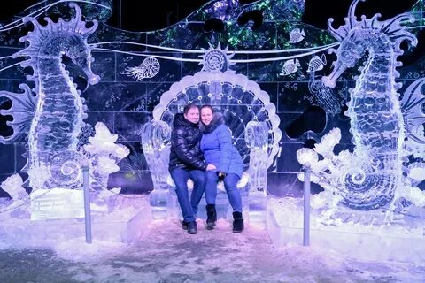 Фестиваль ледовых скульптур в петропавловской крепости