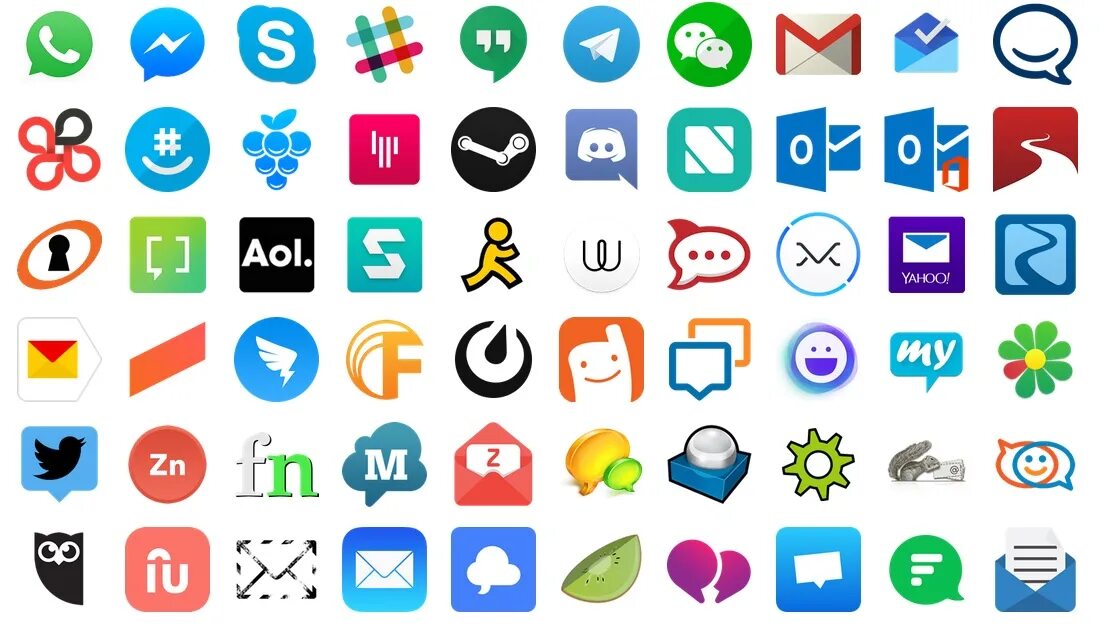 Мессенджеры пройти. Мессенджеры. Мессенджеры картинки. Иконки мессенджеров. Логотипы популярных мессенджеров.