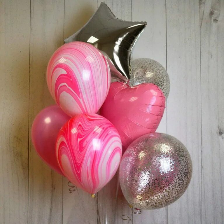 Доставка шаров с гелием спб. Гелиевые шары. Гелевые шары композиции. Розовые шары. Воздушный шарик.