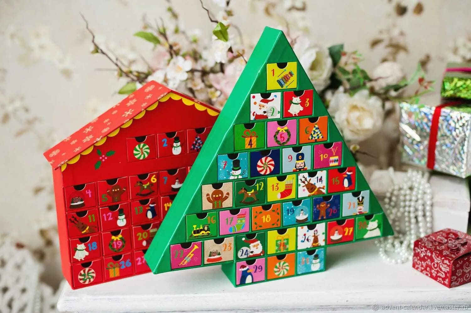 Календарь сюрприз для детей. Рождественский календарь (advent calendar). рождественский адвент. новогодний адвент. подарки на новый год свими руками.