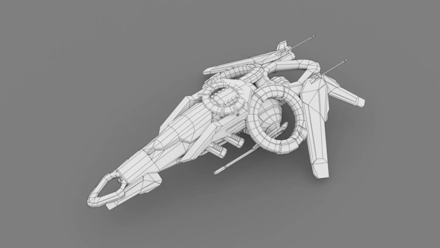 V2 3d model