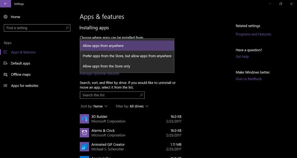 Установка win32 приложения. Установка win32 приложения