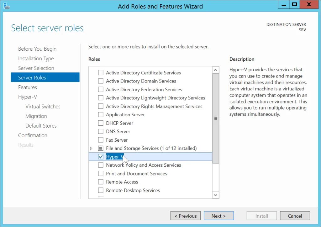 Hyper server 2012. Hyper-v. установка hyper v. гипервизор hyper-v. кластерная роль hyper-v.