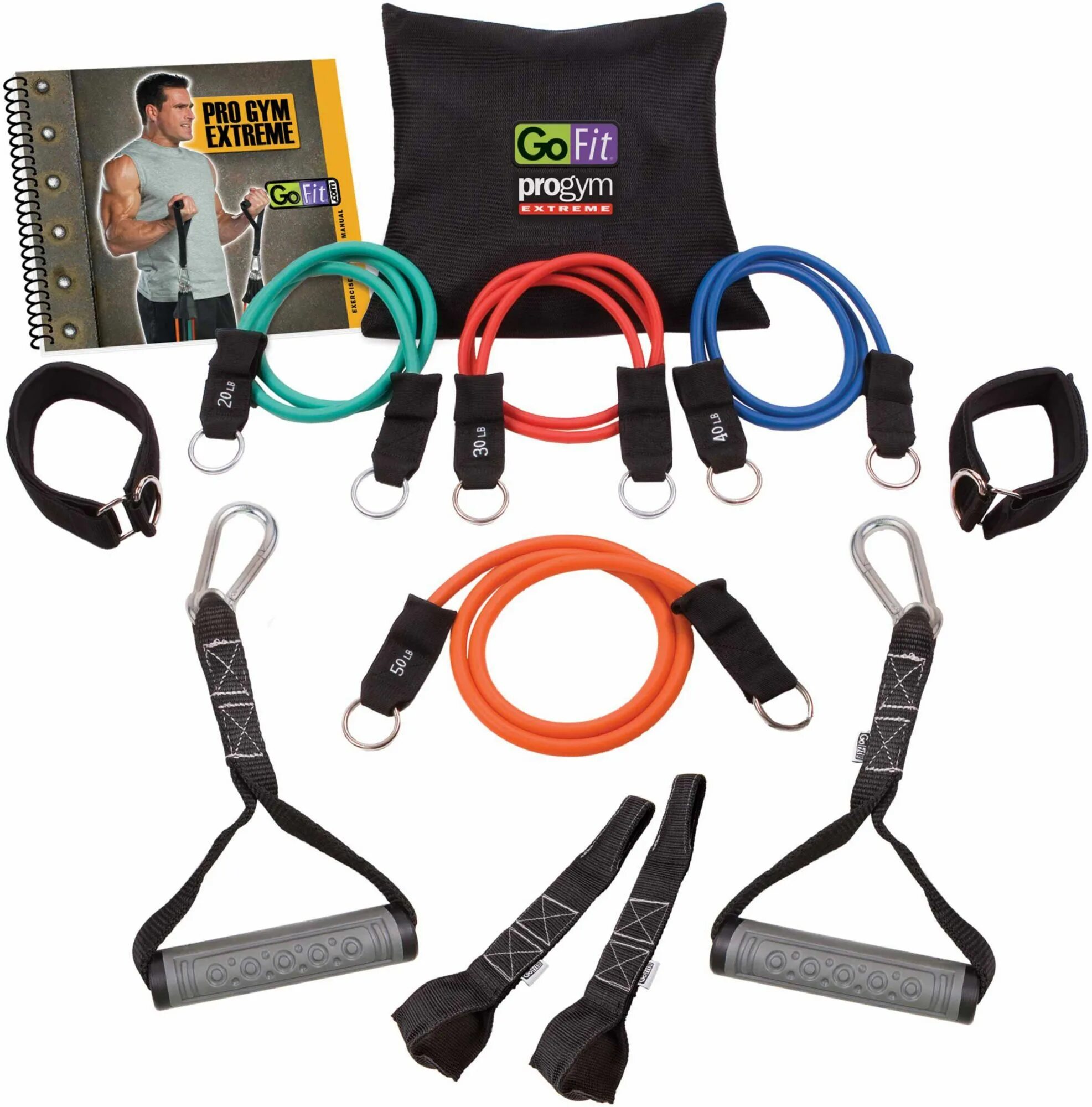 Fit go get. Набор эспандеров go fit pro. набор трубчатых эспандеров go fit pro, 11 предметов. комплект эспандеров home gym extreme (11 предметов). набор эспандеров harper gym.