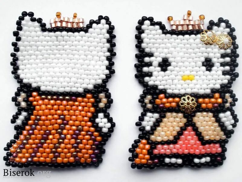 Как сплести hello kitty из бисера. Хелло китти бисер. брелок хелло китти из бисера. брелок из бисера hello kitty. фигурка китти из бисера.