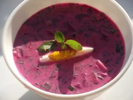 Как приготовить холодник из свеклы на кефире