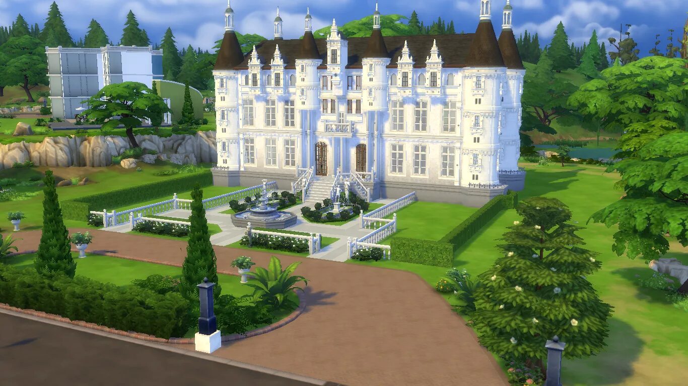 Симс 4 сдается в аренду. Sims 4 castle. sims 4 королевский дворец. шато the sims 4. королевский замок симс 4.