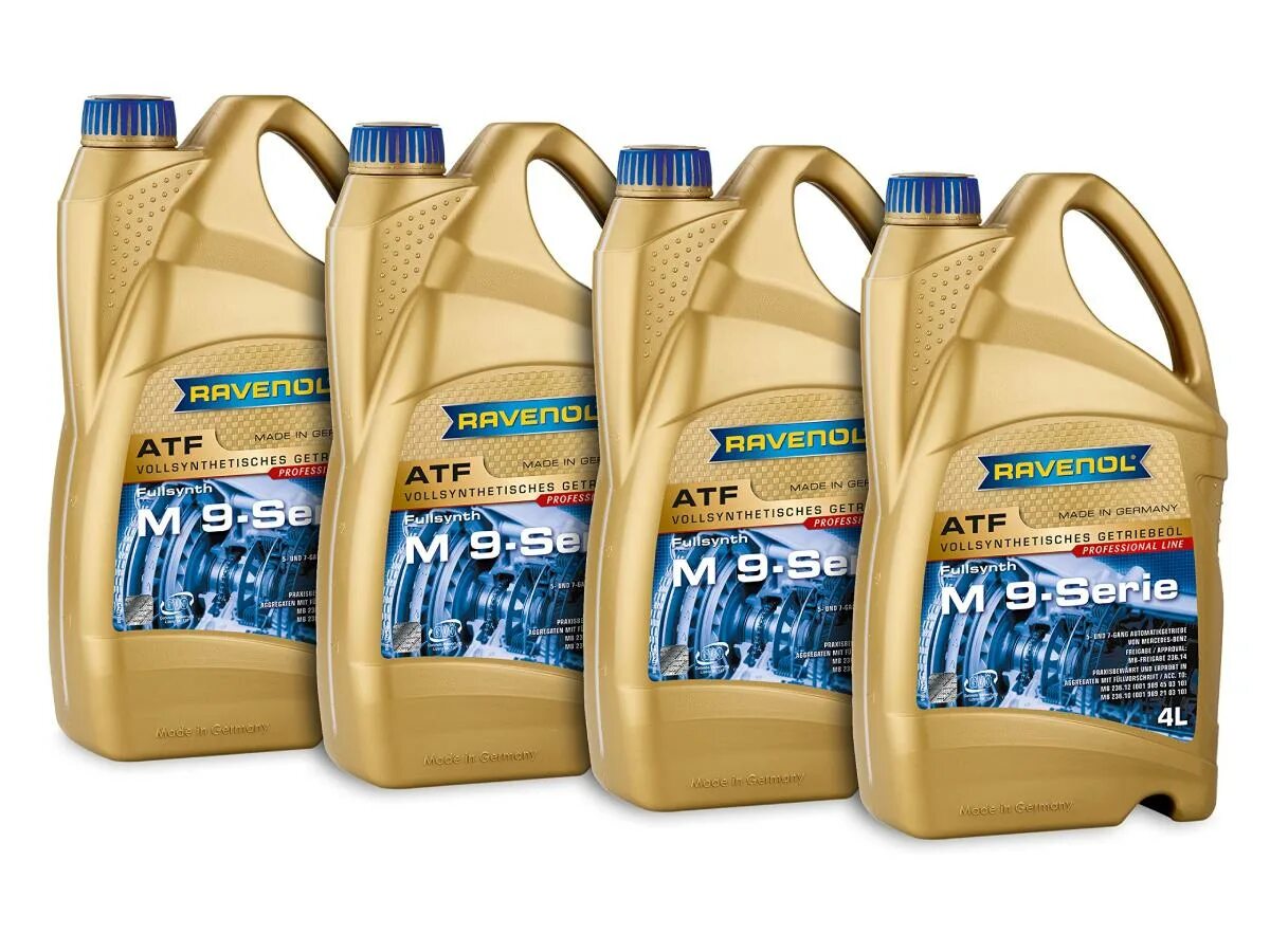 Ravenol ATF+4. Ravenol ATF M 9-serie. Ravenol ATF-1. Ravenol ATF 9hp Fluid. Авто трансмиссионное масло