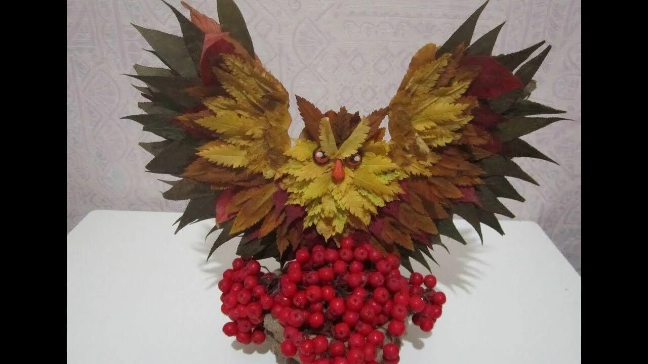 Осенний букет Fall arts and crafts, Easy christmas crafts, Autumn crafts