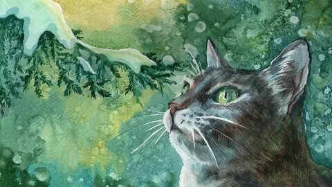 Пейзаж кошки