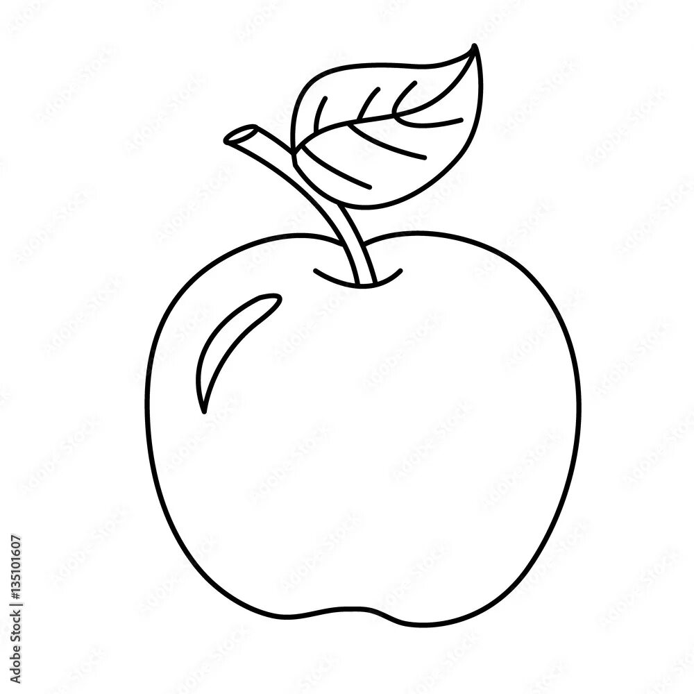 Яблоко раскраска для детей распечатать бесплатно Раскраска яблоко Apple coloring pages, Free printable coloring pages, Printable