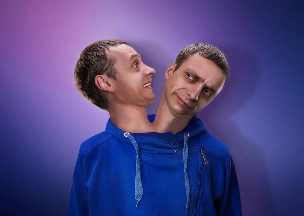 Use two heads