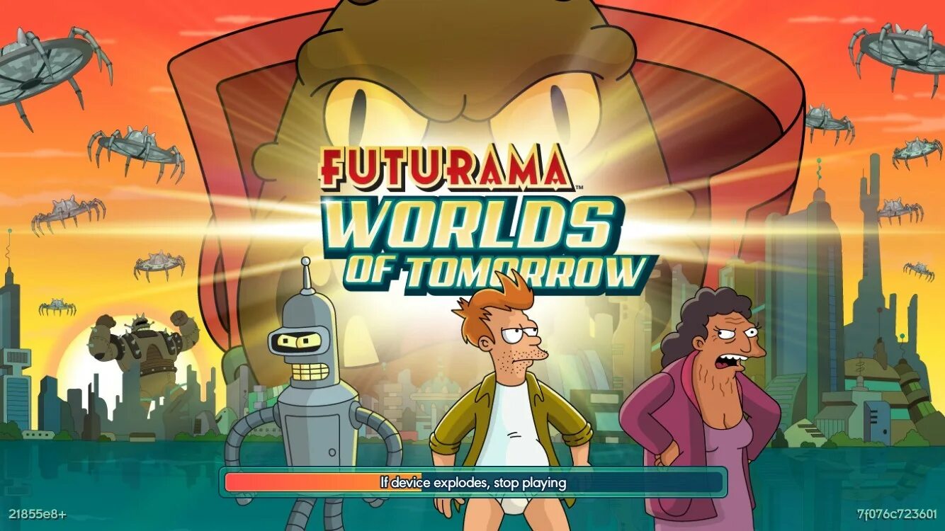 Tomorrow stops. Futurama игра. Futurama Worlds of tomorrow. Futurama tomorrow Worlds город. Футурама будущее.