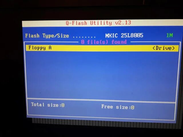 Windows flash utility
