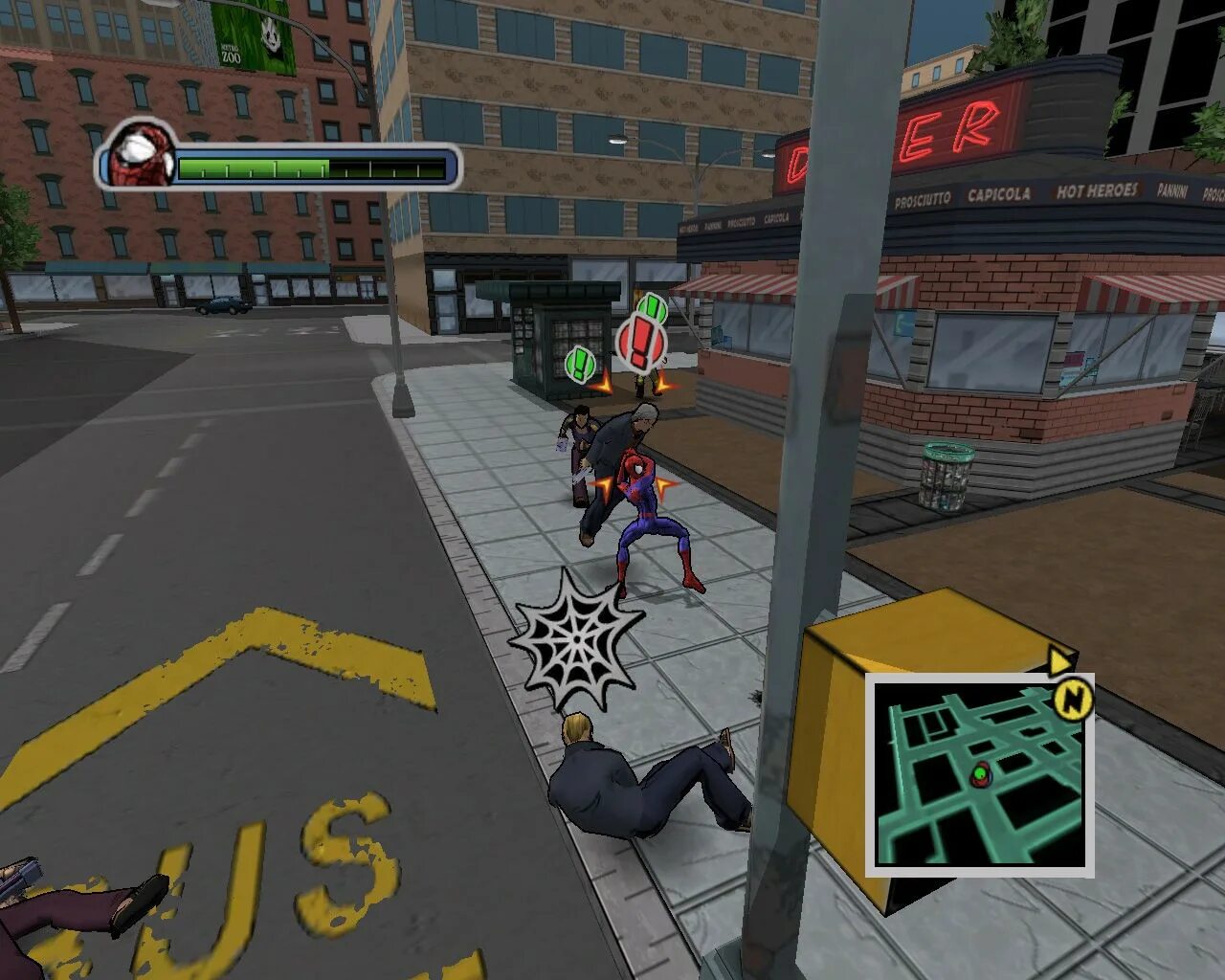 Ultimate spider-man 2005 игра. Ultimate spider-man playstation 2. Алтимейт человек паук 2005. Ultimate spider man 2005. Ultimate spider-man (игра).