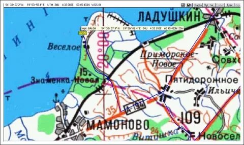 Карта ладушкина