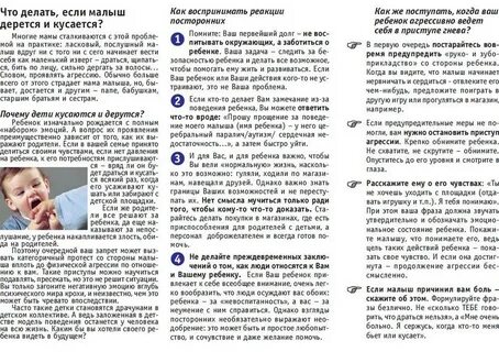 Как отучить ребенка кусаться в саду