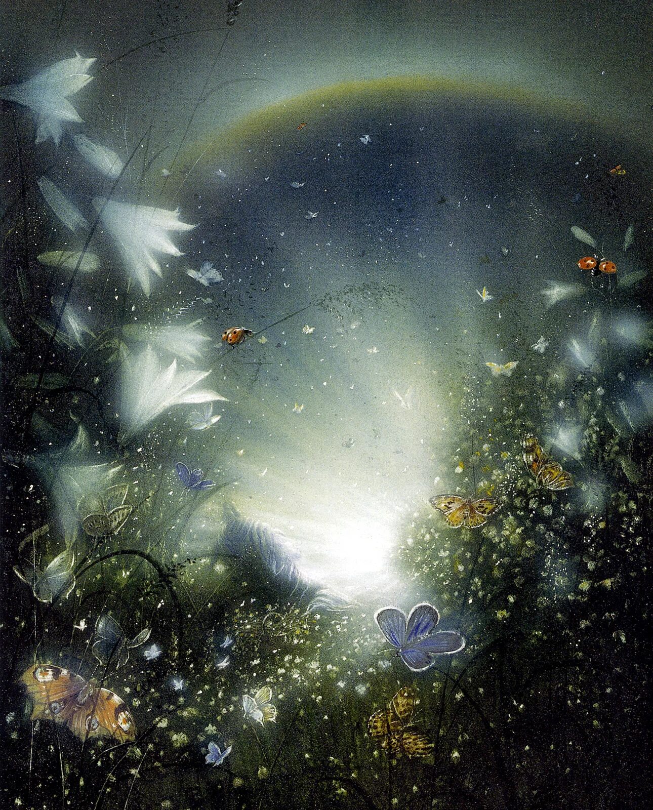 сказочный сон. сказочный сон. волшебство снов. космические сны. волшебство ночи.