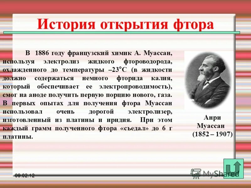 Утверждение о фторе. История открытия фтора. Год открытия фтора. История открытия галогенов фтора. Сообщение об истории открытия фтора.