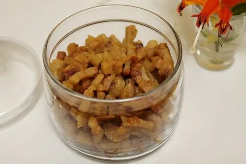 Шкварки из сала рецепт приготовления на сковороде
