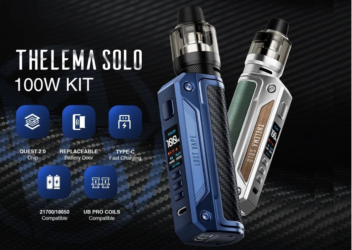 Lost Vape solo 100w. Thelema Vape 100w. Бокс мод Thelema solo 100w. Lost Vape Thelema solo 100w.