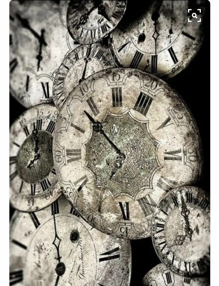 It is an old clock
