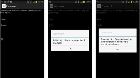 Root and select