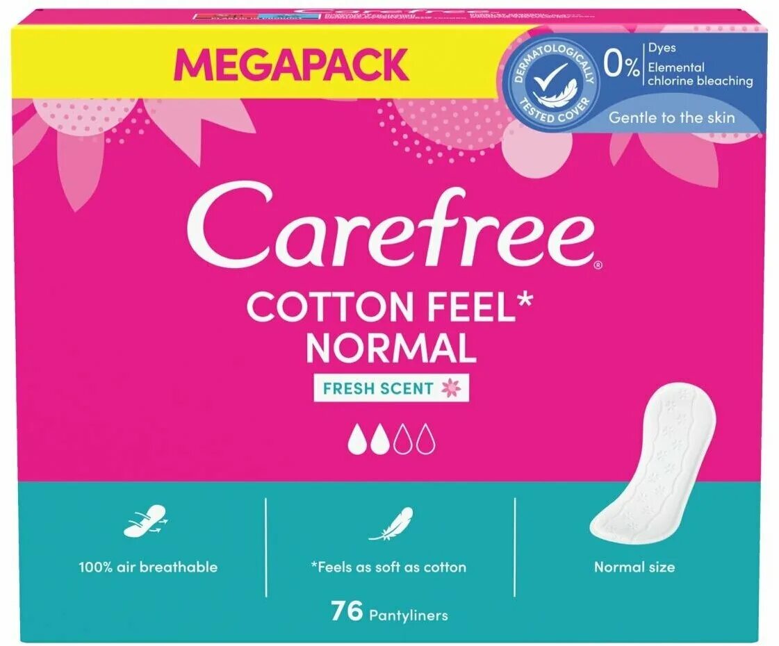 Carefree Cotton feel normal. Прокладки 100 Cotton. Ежедневные прокладки carefree Cotton feel Unscented,.