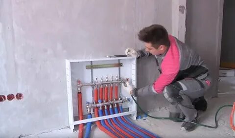 Подводка теплых полов