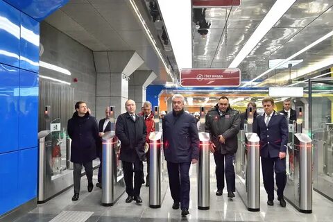 Открытие станций метрополитена