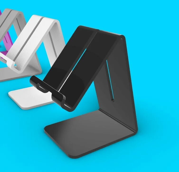 Stand forms. 3d Printable Stand for iphone 12 Pro. Cellphone STL.