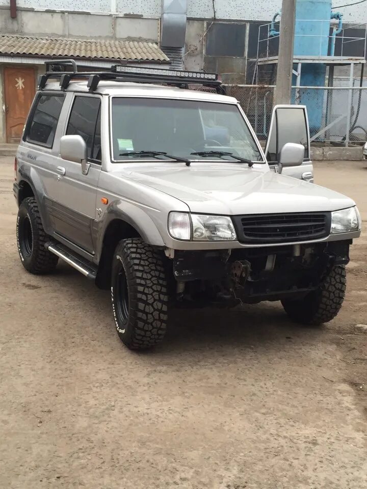 Тюнинг галлопер 1 фото Запись от 21 февраля 12:43 Hyundai Galloper, 2002 года тюнинг DRIVE2