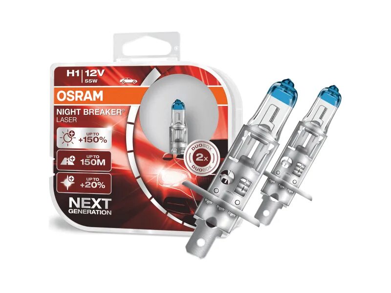 Осрам 64150 н1 лампа. Osram h1 Night Breaker Laser +150. Лампа галогенная h1 Osram Night Breaker Laser+150% 12v. Лампа Osram Night Breaker h1.