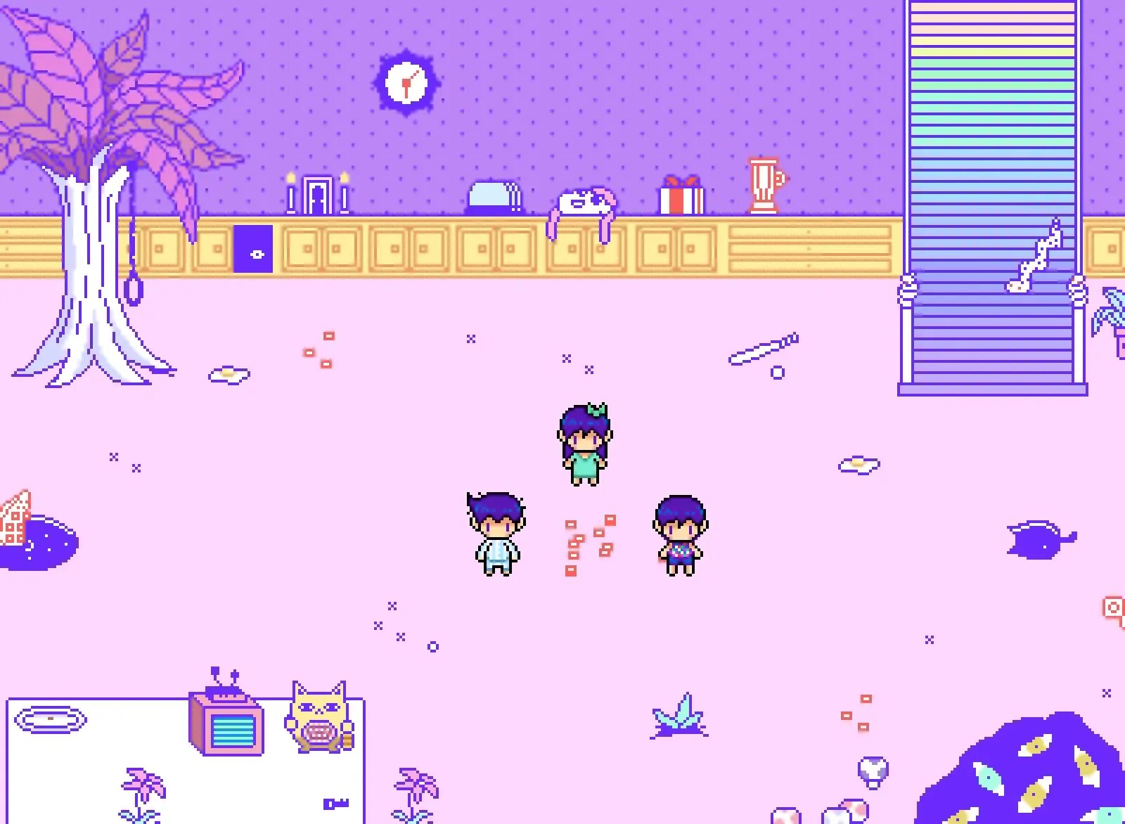 Omori игра. Omori скрины. Omori игра геймплей. Игра Omori Скриншоты.