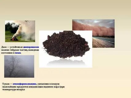 Дым дисперсная система