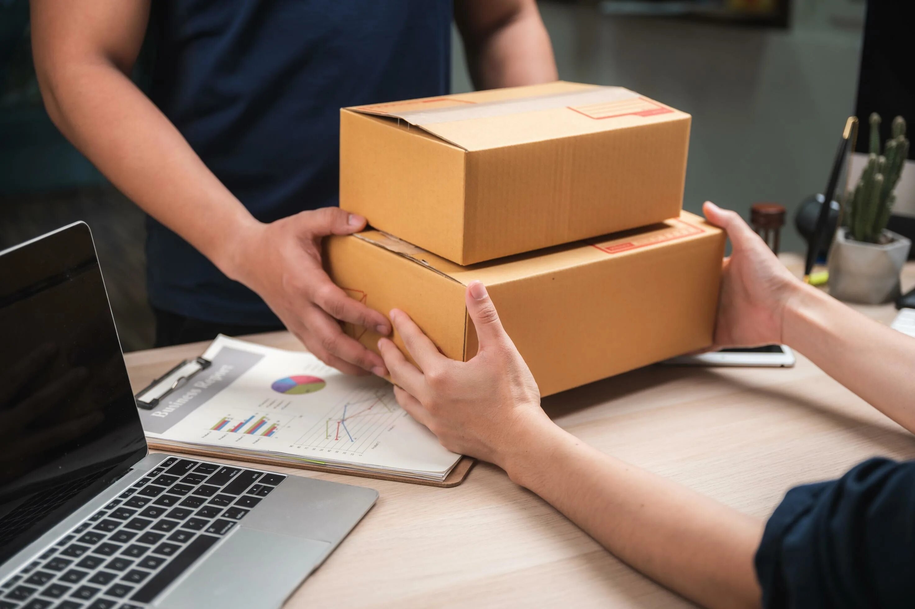 Sending box