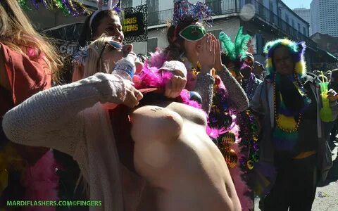 Slideshow joker mardi gras tits.