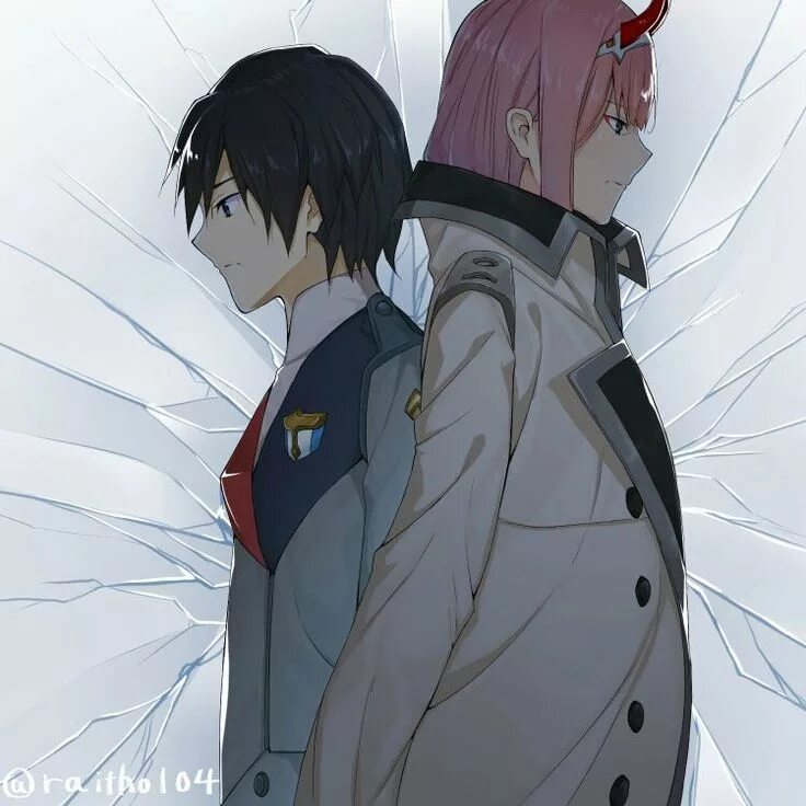 Зеро хиро. Зеро 2 и хиро. хиро хиёрими. хиро из zero two. зеро ту и хиро скрины.