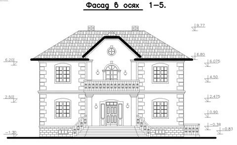 Красивые чертежи домов