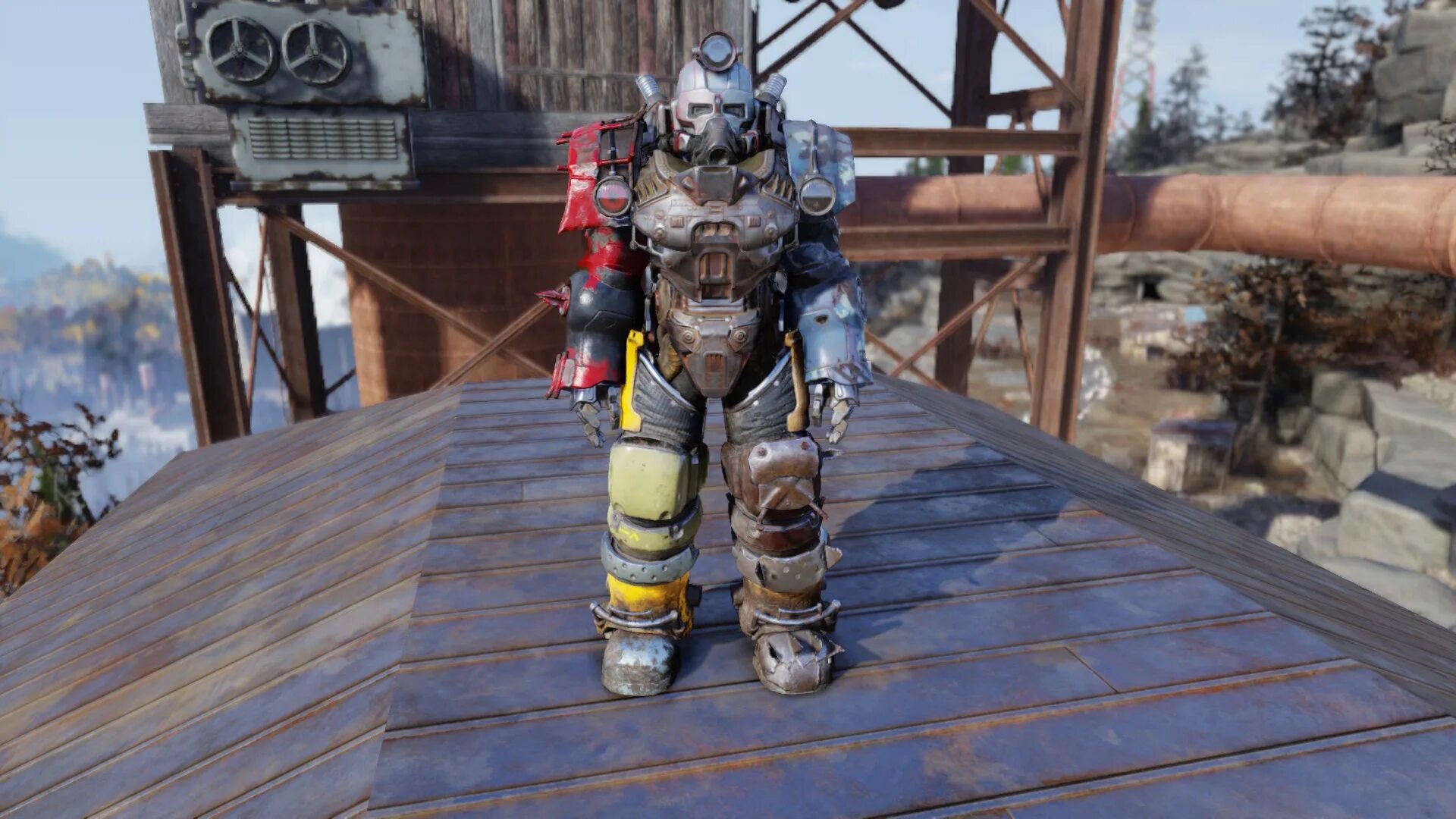 Fallout где найти силовую броню. Fallout 76 power armor. fallout 76 excavator power armor. fo76  power armor skin. фоллаут 76 силовая броня.
