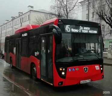 Маршрут автобуса 45 в казани с остановками