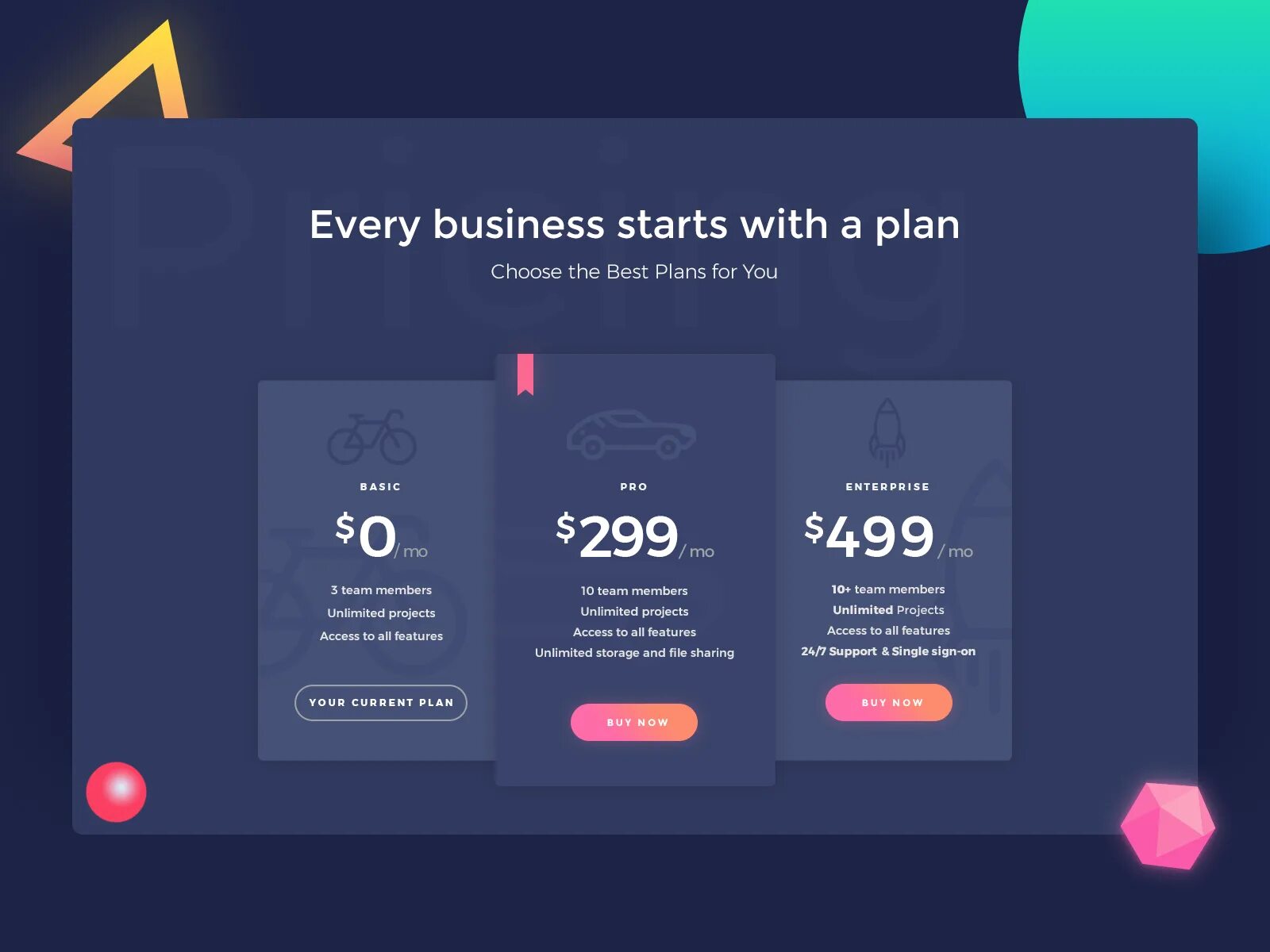 Choose this price. Price UI Design. Price UI UX. Pricing Plan. Price UI Design web.