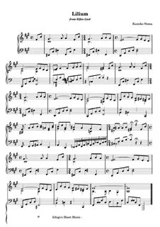 Lied lilium
