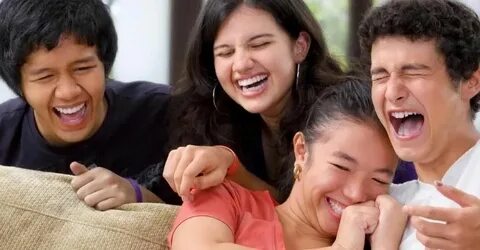 To be a laughing