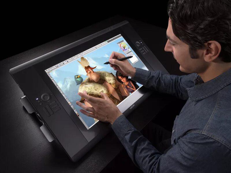 Планшет Wacom Cintiq 24hd. Графический планшет с экраном Wacom Cintiq. Wacom Cintiq Pro 16.