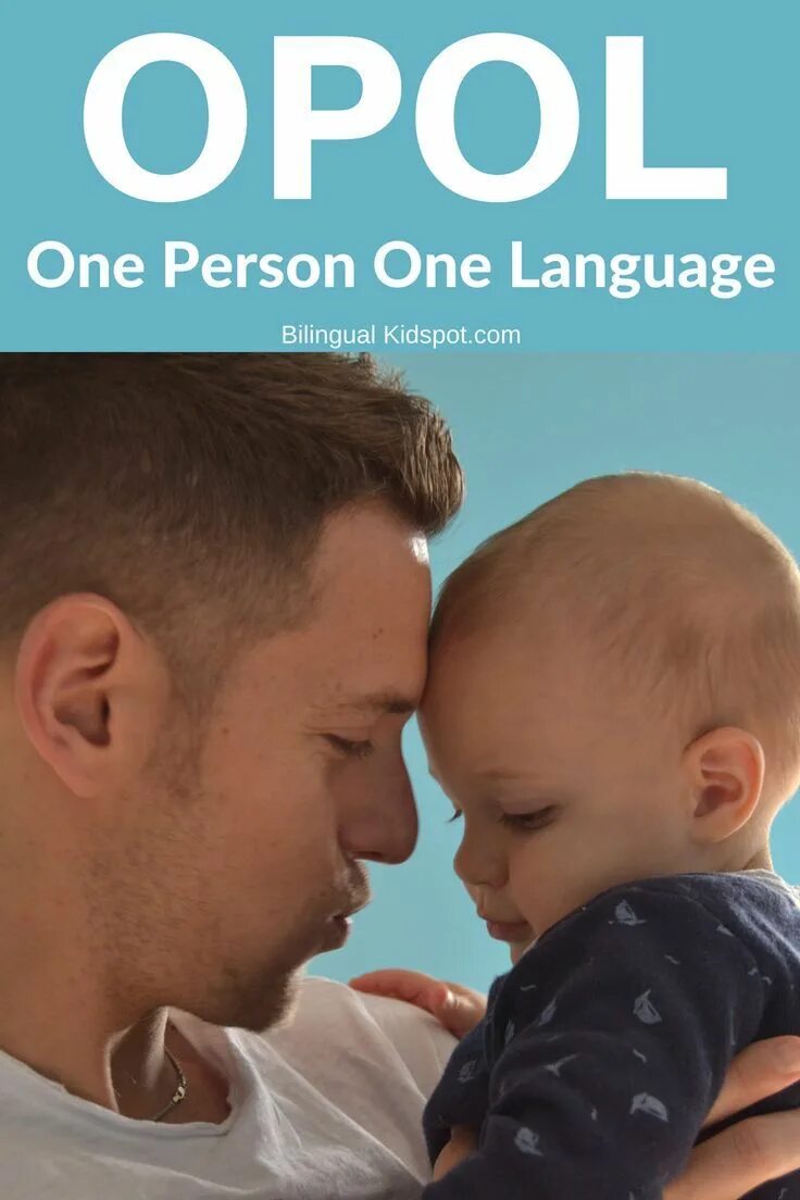 One language. Language first. one person. &quot;one situation, one language&quot;.