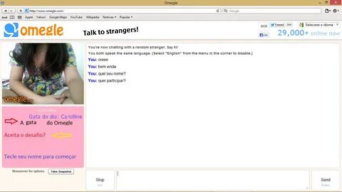 Brasileiras do omegle.